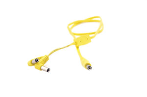 Yellow voltage doubler cable, 55cm