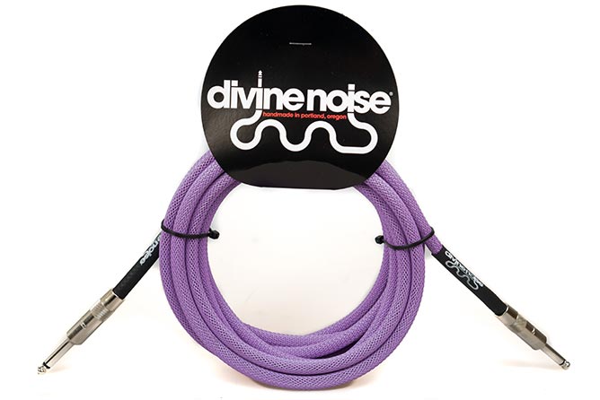 Divine Noise 4.5m Tech Flex Cable Purple (ST-ST)