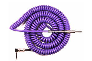 Divine Noise 9m Curly Cable Purple (ST-RA)